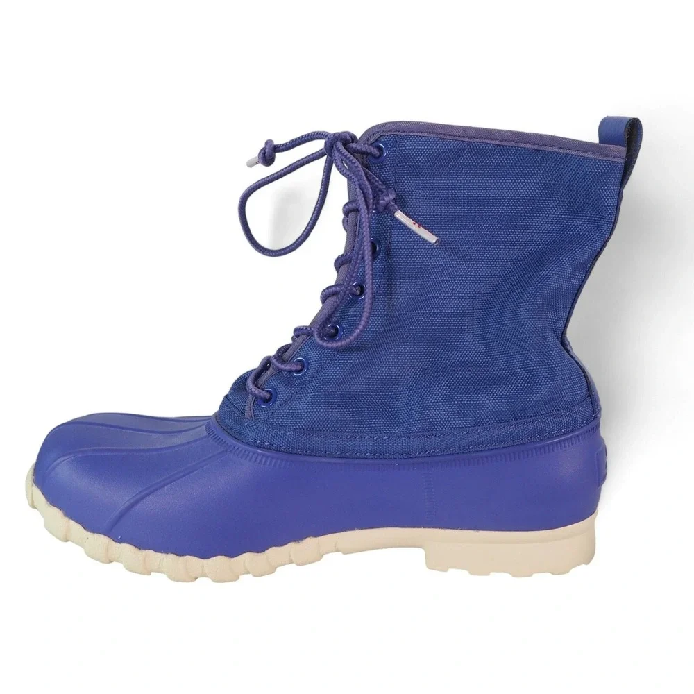 Native The Jimmy Citylite Rain Ankle Duck‎ Boots Purple Women's 7